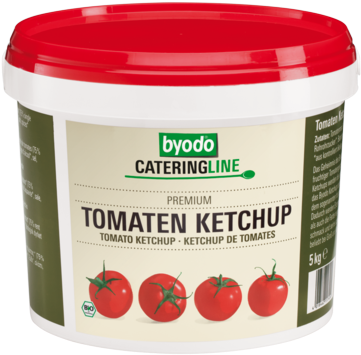 Tomato Ketchup - Byodo Mittelscharfer Senf - 5kg (480x459), Png Download