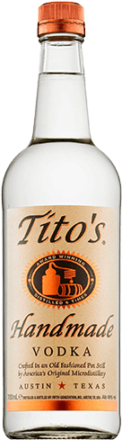 Tito's Vodka - Tito's Handmade Vodka - 50 Ml Bottle (300x600), Png Download