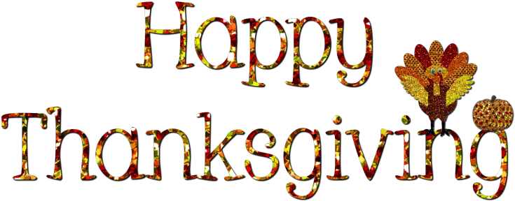 Happy Thanksgiving Images Png (800x360), Png Download