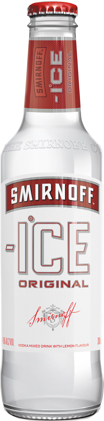 Smirnoff Ice Red Vodka Bottles 300ml - Vodka Smirnoff Ice (1600x2000), Png Download