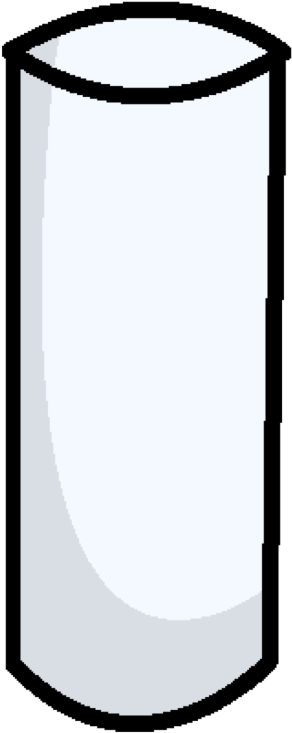 Chalk Idol - White Chalk Clip Art (331x766), Png Download