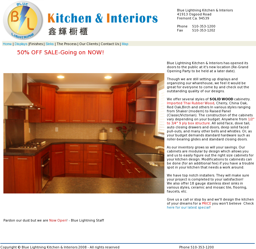Blue Lightning Kitchen & Interiors Competitors, Revenue - Kitchen Interiors (1024x828), Png Download