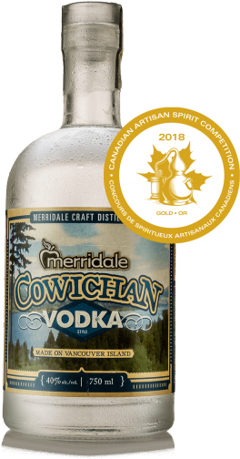Cowichan Vodka - Merridale Cidery & Distillery (400x599), Png Download