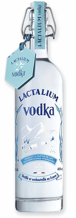 Lactalium Vodka (308x886), Png Download