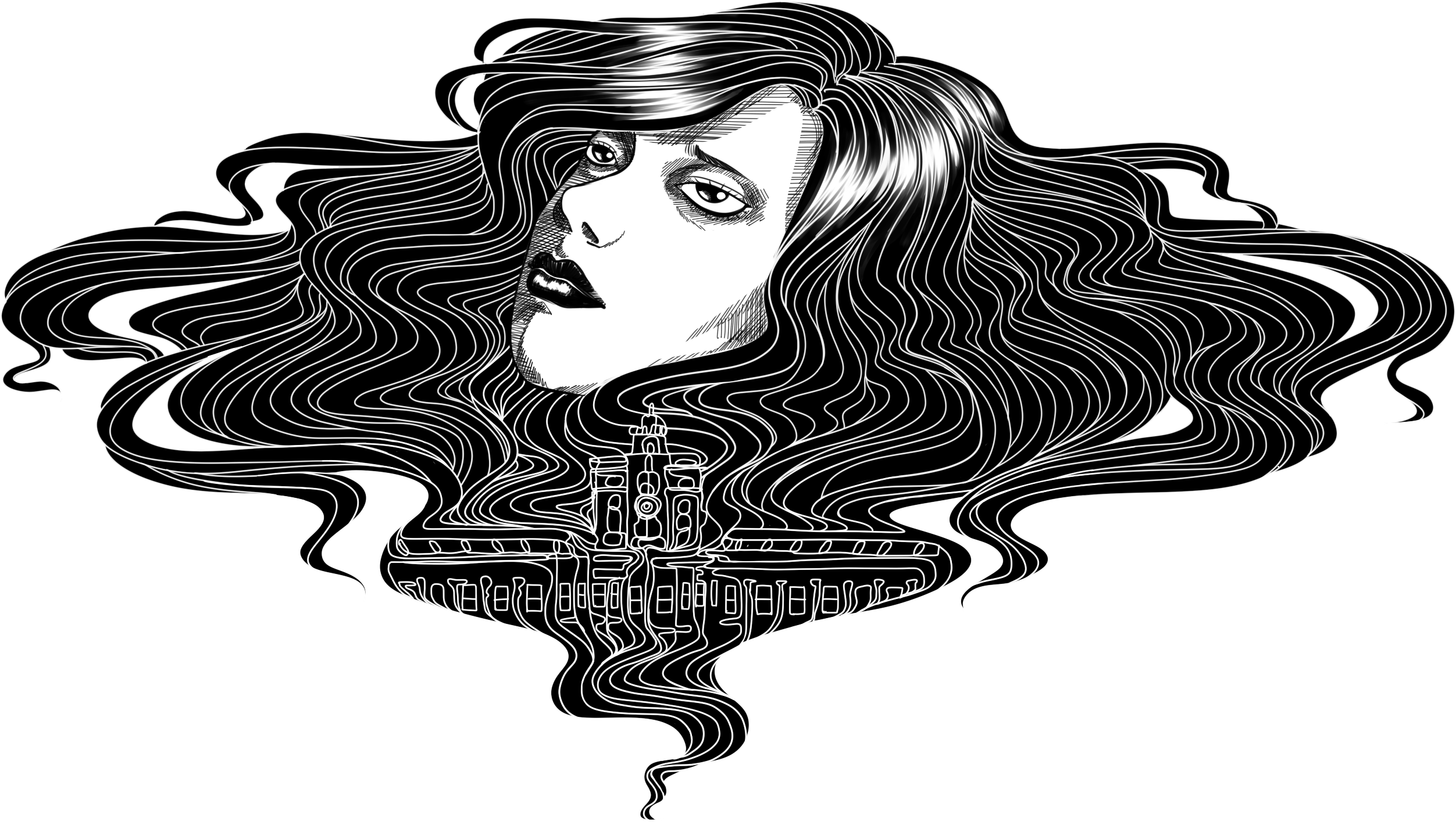 Addressing Anxiety And Depression Among Youth - Depression Art (2504x1415), Png Download