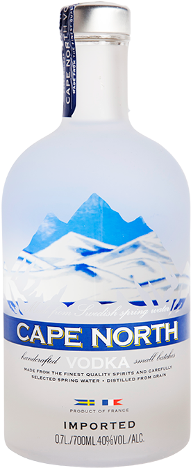 Cape North Vodka (720x1080), Png Download