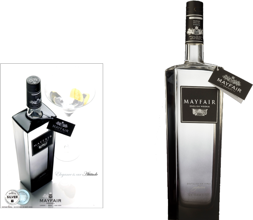 Mayfair Vodka (940x732), Png Download