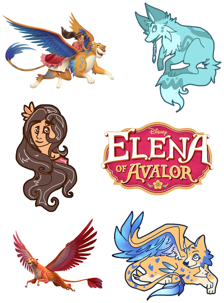“ My Complete Elena Of Avalor Sticker Sheet I Own A - Elena Of Avalor Walkie Talkie (800x1015), Png Download