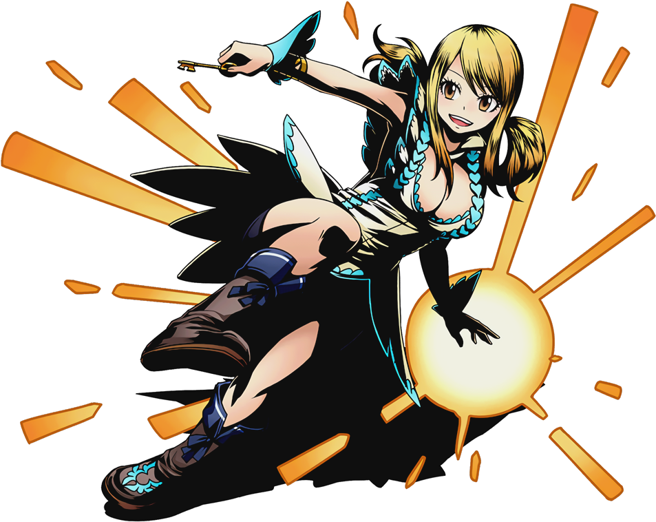 Original) Loading Lucy Heartfilia - Fairy Tail Divine Gate Lucy (1024x1024), Png Download