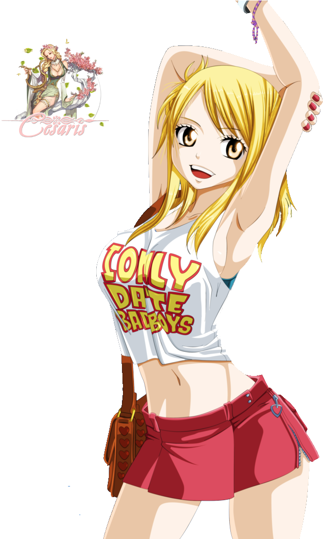 Lucy Heartfilia,fairy Tail,хвост Феи, Сказка О Хвосте - Fairy Tail (811x1067), Png Download