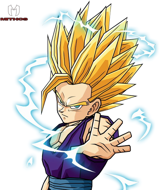 Cool Pics Of Gohan (560x630), Png Download
