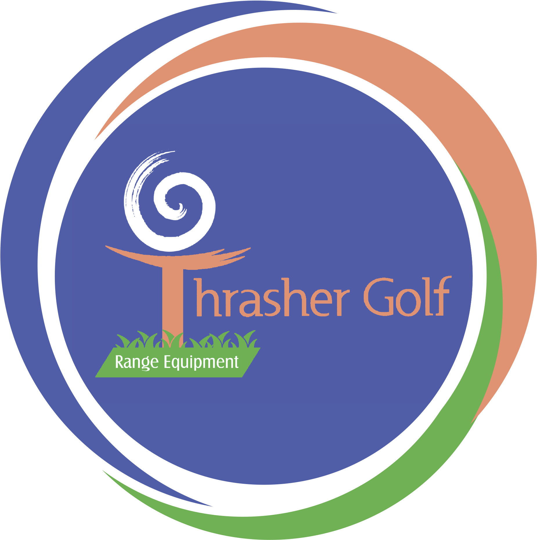New Logo For Thrasher Golf - Circle (1883x1984), Png Download