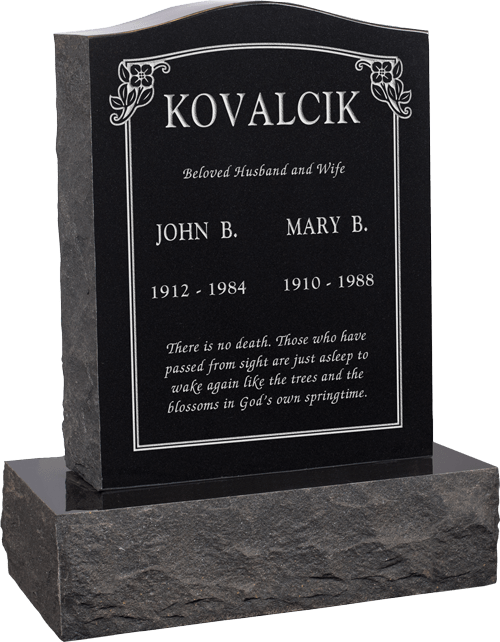 Questions To Ask A Cemetery Headstones Rules - Headstone (500x642), Png Download