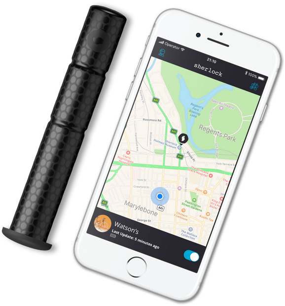 Sherlock Gps Antitheft Device Bicycles - Gps Tracker (640x640), Png Download