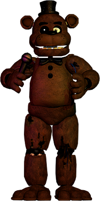 Full Body Freddy Fazbear (781x800), Png Download