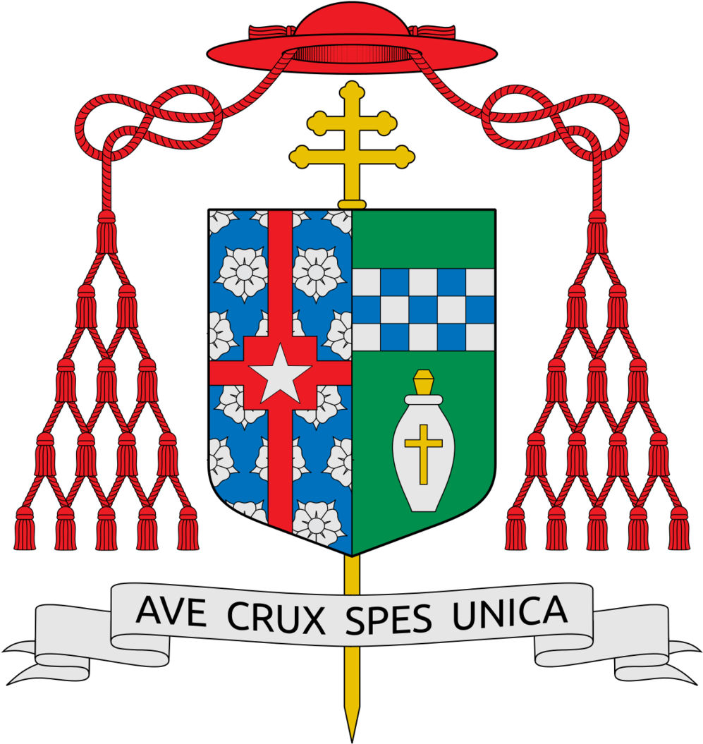 Ave Crux Spes Unica Logo 1 - Catholic Archdiocese Of Abuja Logo (1000x1061), Png Download