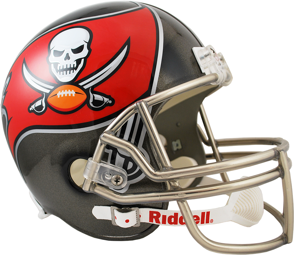 Tampa Bay Buccaneers Deluxe Replica Helmet - Tampa Bay Buccaneers (1000x879), Png Download