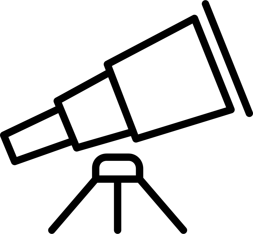 Png Icon Free Download Onlinewebfonts Com Comments - Telescope Free Icon (980x908), Png Download