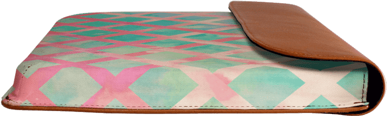 Dailyobjects Girly Retro Turquoise Pink Watercolor - Mattress (900x900), Png Download
