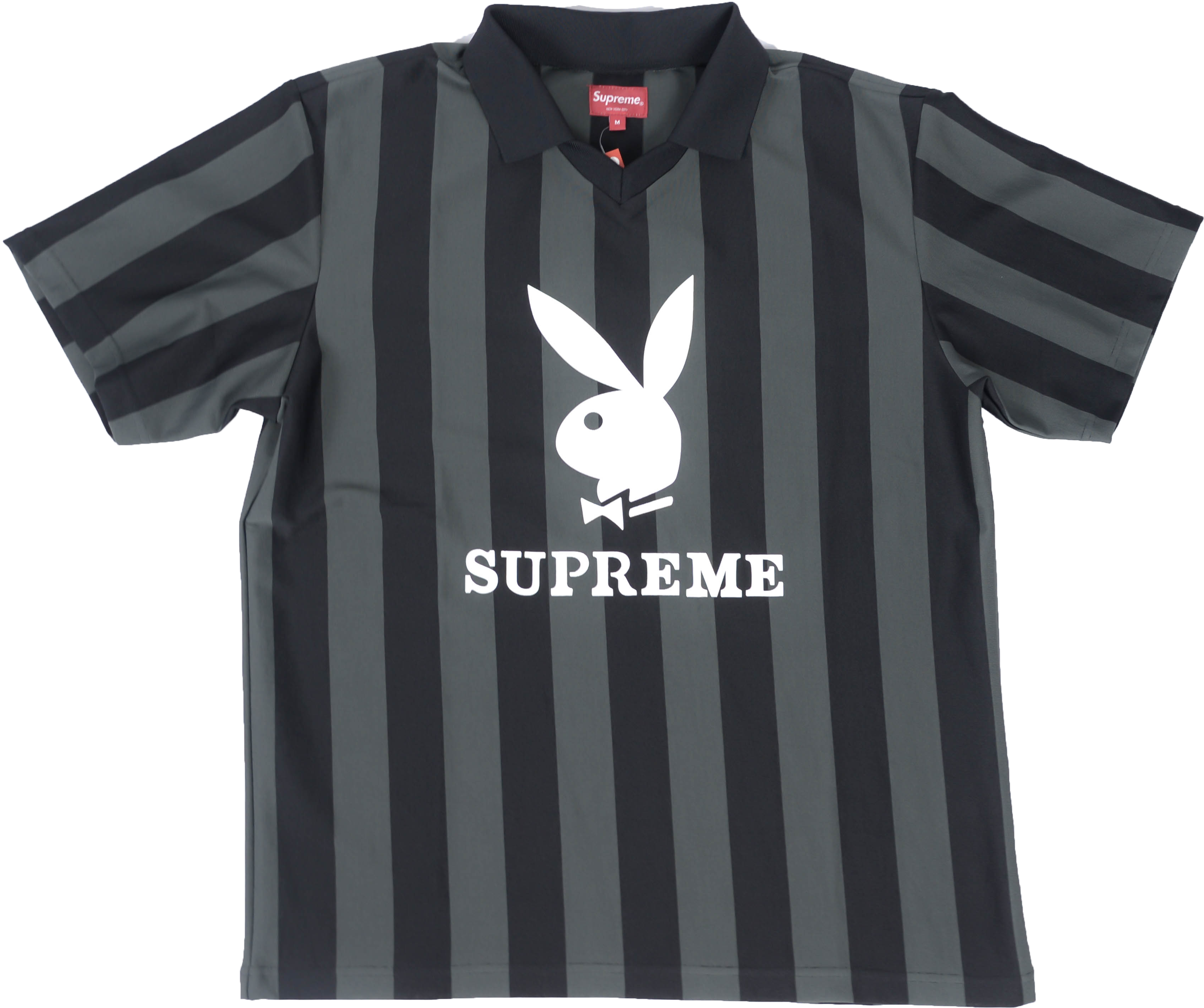Supreme X Playboy Soccer Jersey - Supreme X Playboy (3691x3983), Png Download