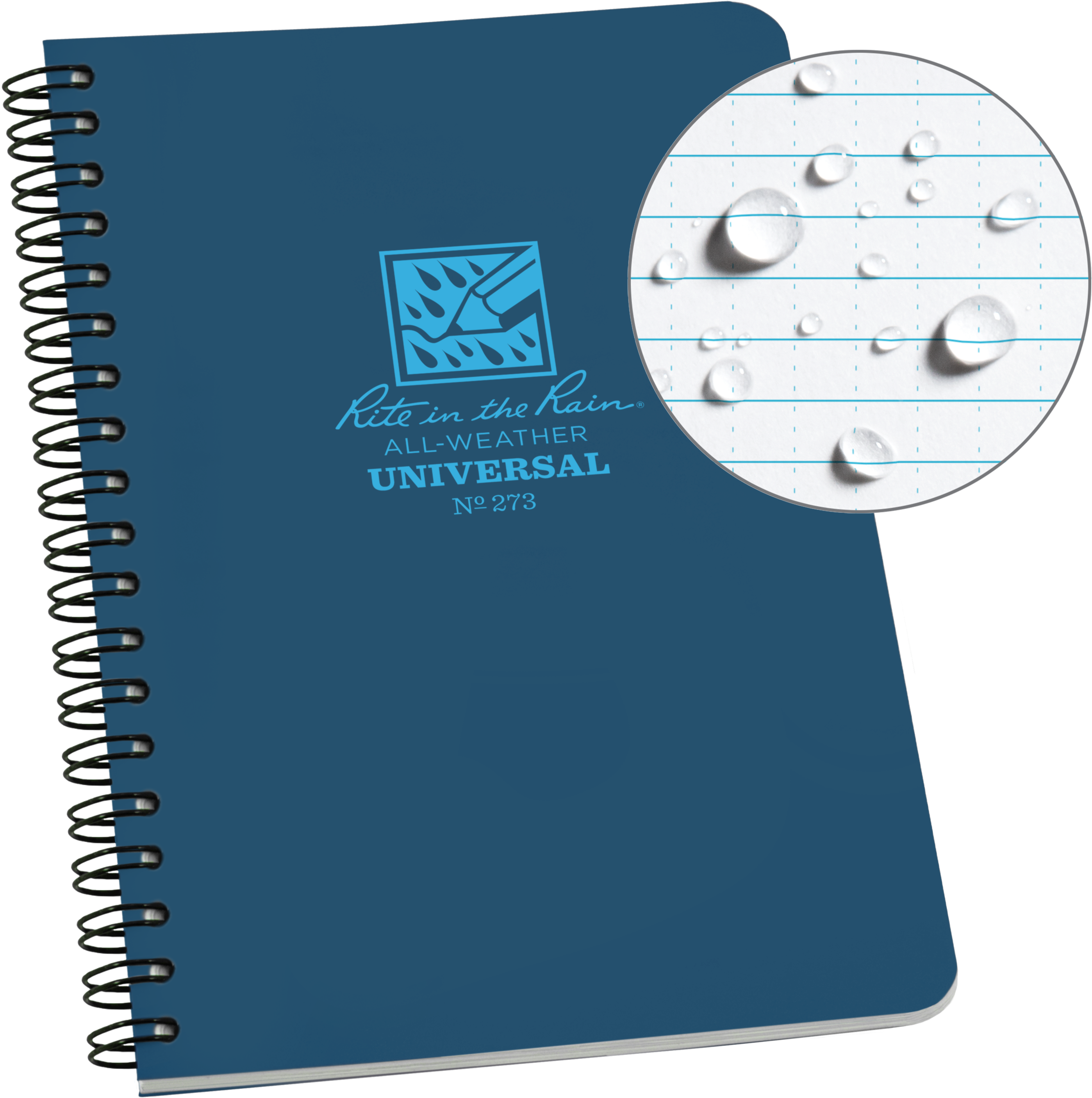 Rite In The Rain Weatherproof Side Spiral Notebook, - Notebook (3000x3000), Png Download