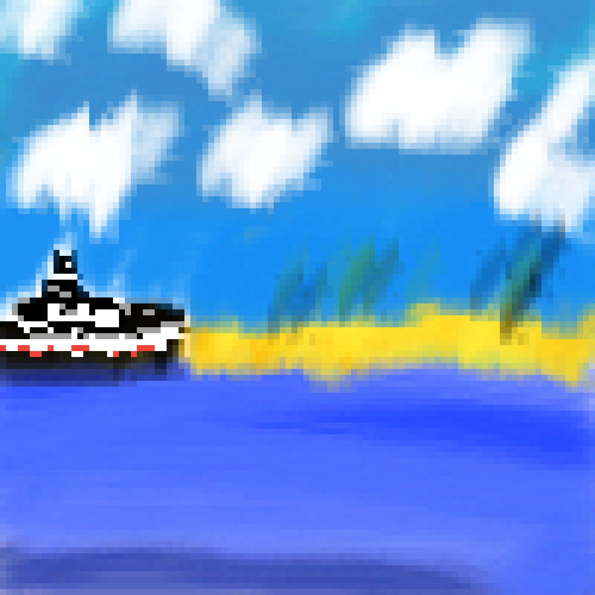 Titanic - Painting (1200x1200), Png Download