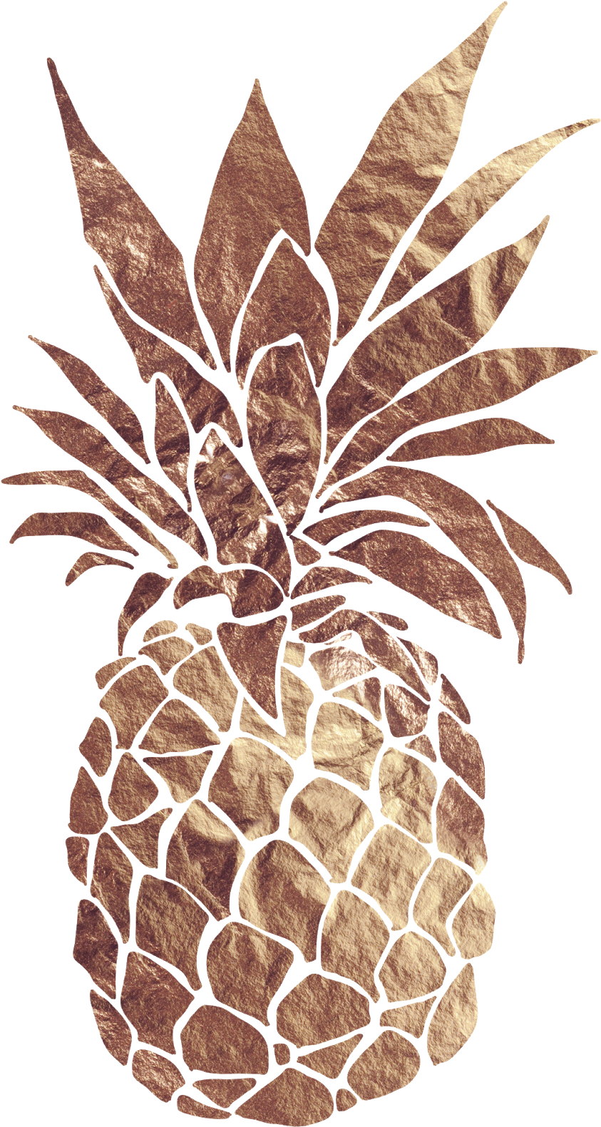 Pineapple Png Vector Clipart Image - Watercolour Pineapple (862x1600), Png Download