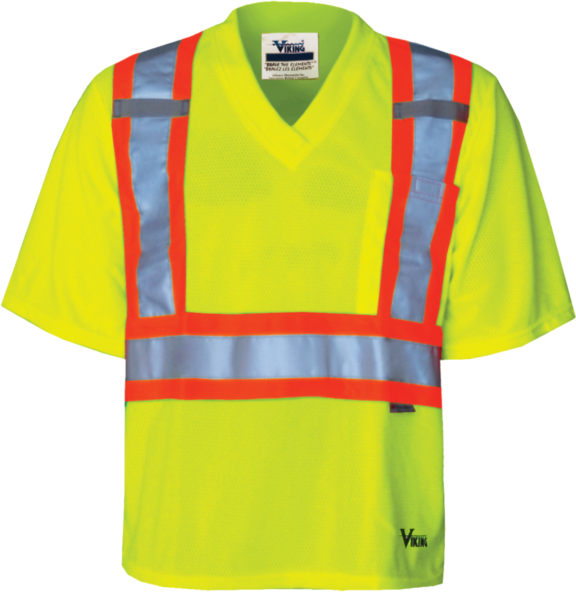 6005 - Flgr-front - High Visibility Clothing Png (1000x1025), Png Download