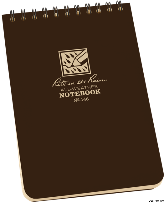 Rite In The Rain Pocket Top-spiral Notebook 4" X 6" - Notebook (524x647), Png Download