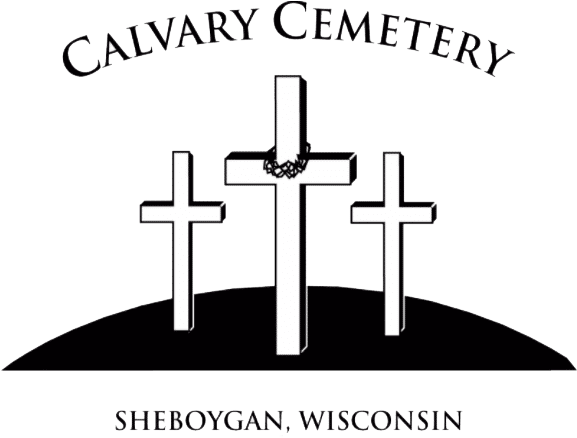 Calvary Cemetery - Cross (642x497), Png Download