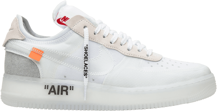 Nike Air Force Off White (1000x1000), Png Download