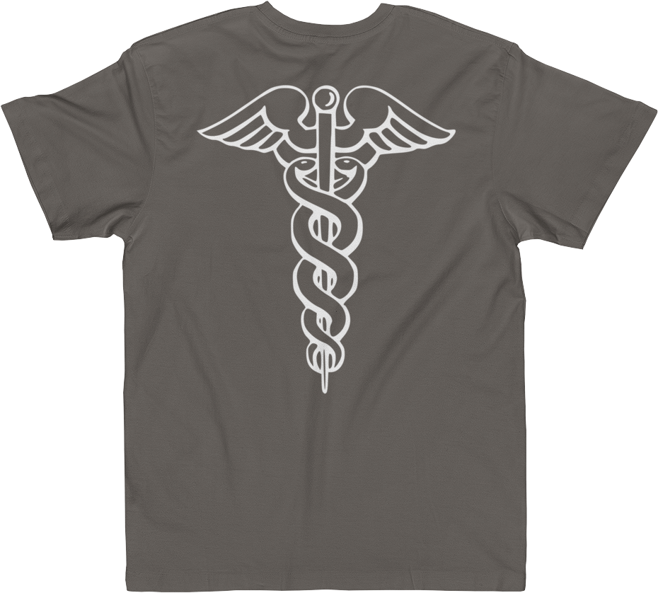 Home > Products > The Caduceus Men's T-shirt I - Nursing (1000x1000), Png Download