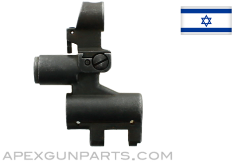 Imi Galil Arm Front Sight And Gas Block Assembly, *good* - Rubber Stamp (650x700), Png Download