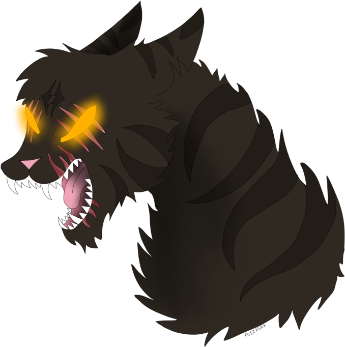 Werewolf Clipart Savage - Brokenstar Art Png (1024x724), Png Download