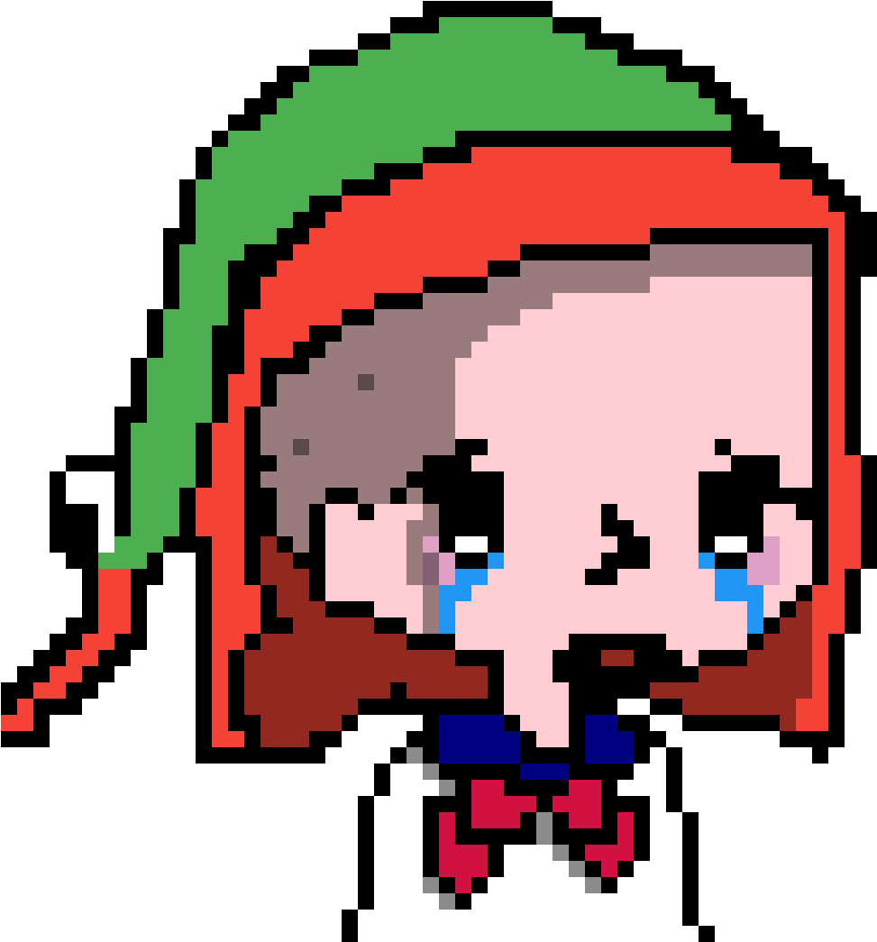 There Is A Snake On My Head - Pixel Art (1152x1152), Png Download