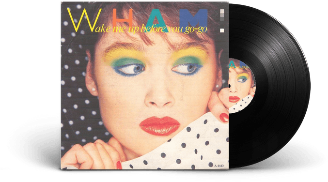 Wham Wake Me Up Before You Go Go Single Cover (760x539), Png Download