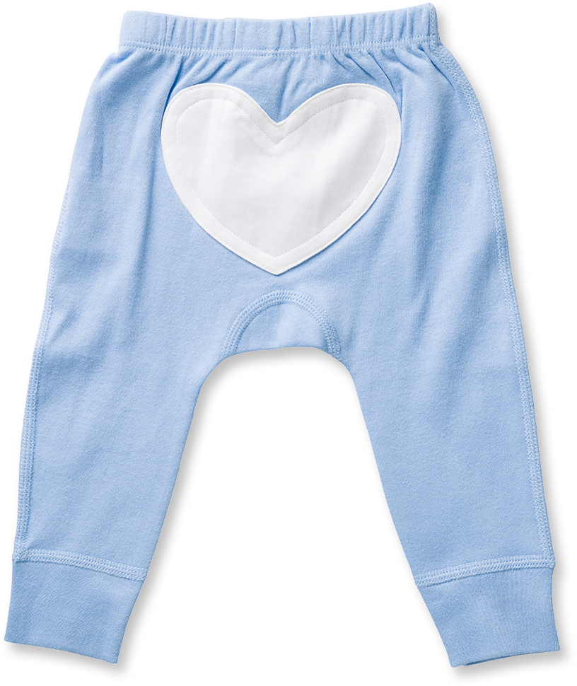 Ocean Blue Heart Pants - Pocket (1079x1079), Png Download