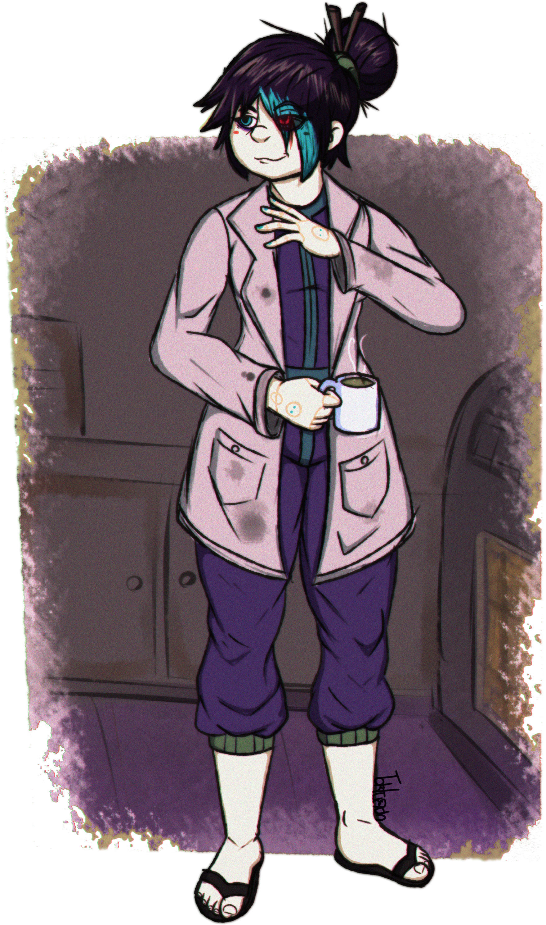 Future Anna - Cartoon (1760x2978), Png Download