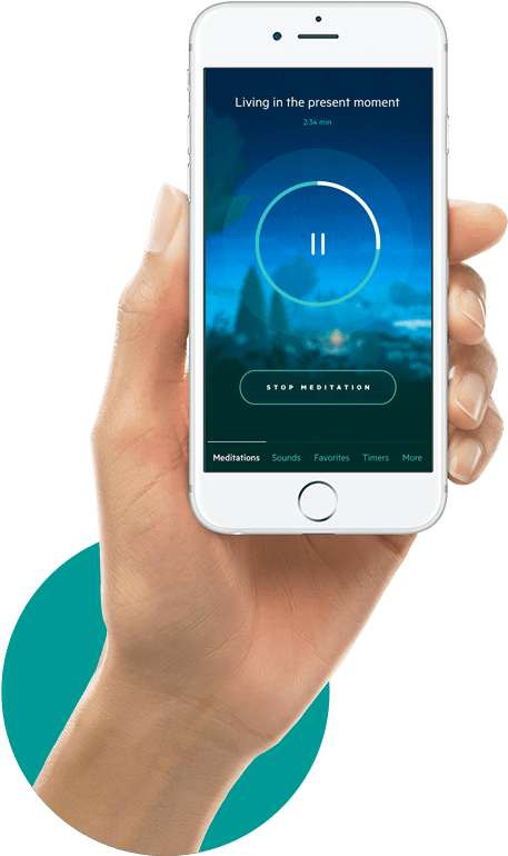 Relax Meditation Brings Together Millions Of Meditators - Phone Facebook Live Streaming Png (502x780), Png Download