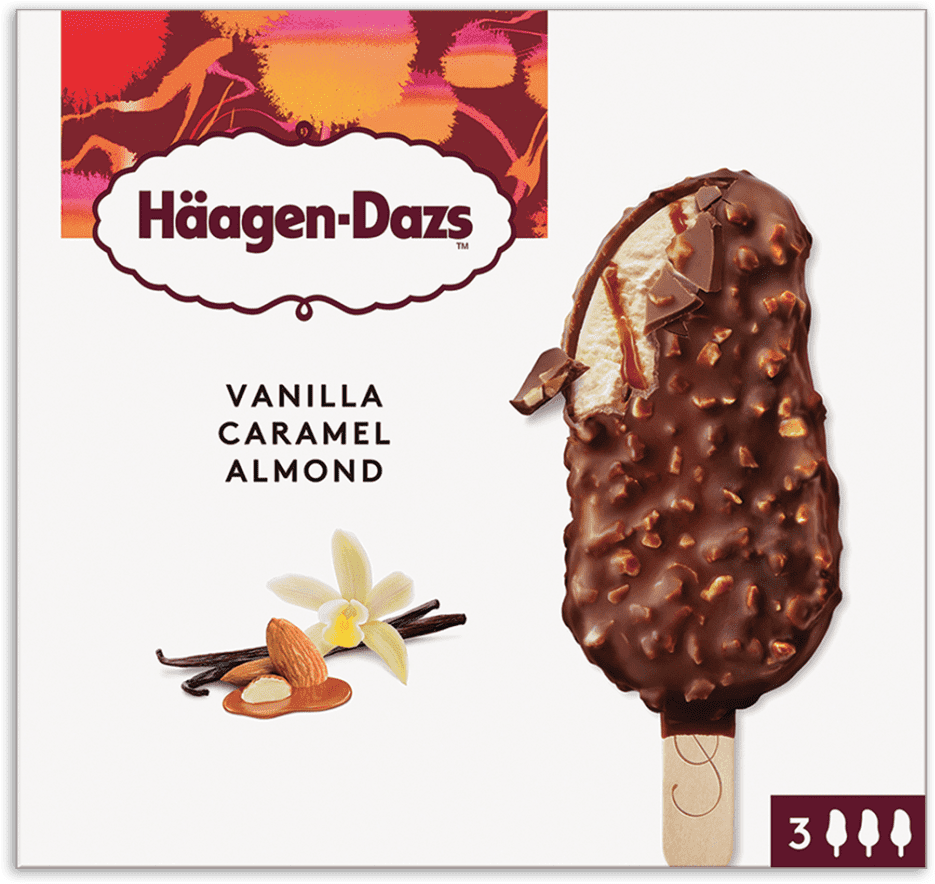 Vanilla Caramel Almond Mpk Sh - Haagen Daz Vanilla Caramel Almond (1024x967), Png Download