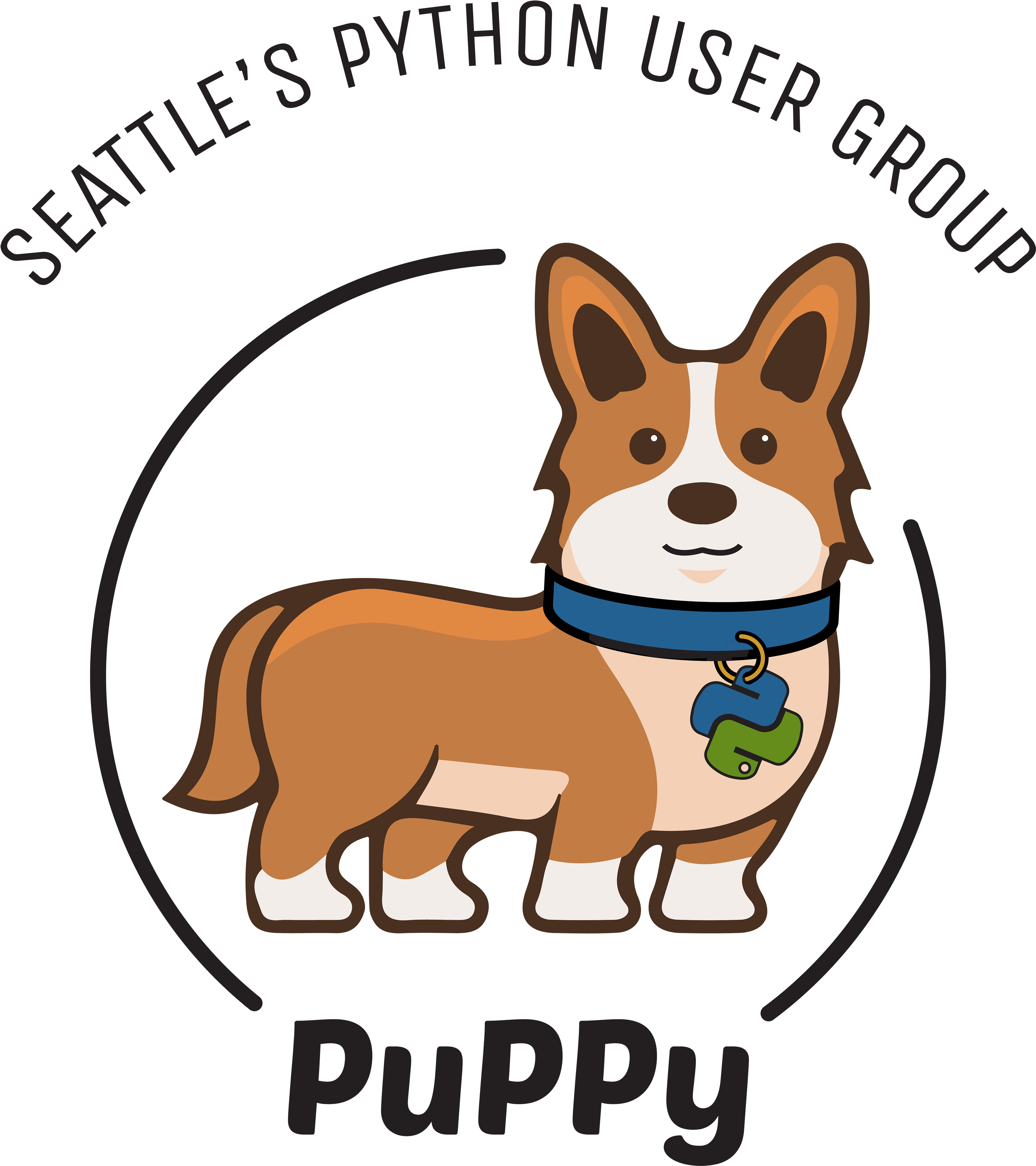 Pembroke Welsh Corgi Cartoon (3747x4096), Png Download