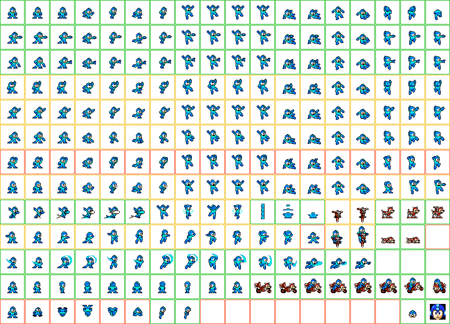 All The Sprites Of Megaman Seen Here Would Need To - Fruit Word Search Puzzle (917x662), Png Download