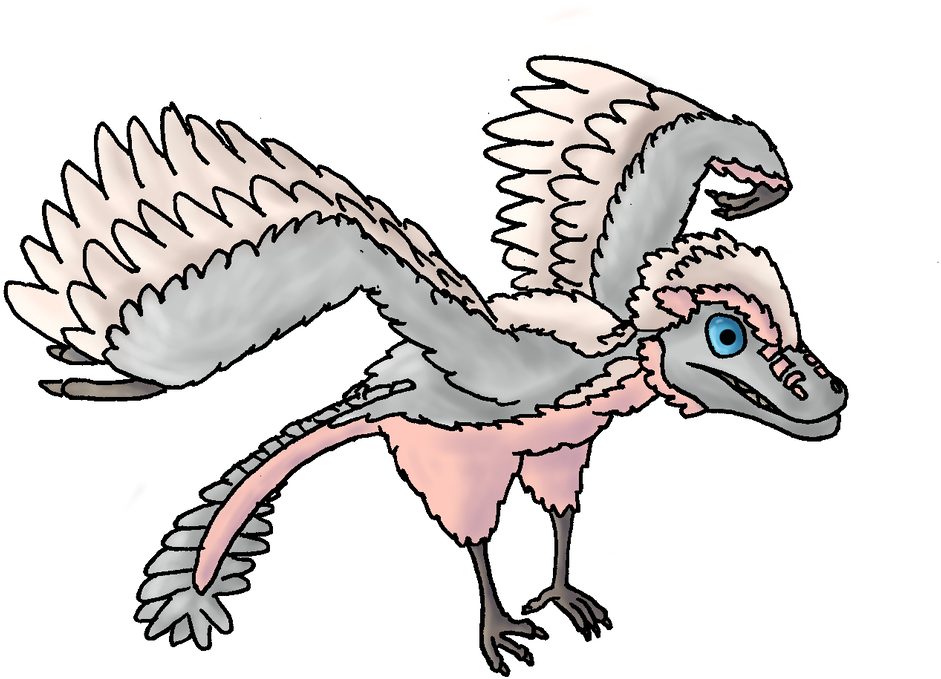Survival Evolved Archaeopteryx By - Draw Ark Dinosaurs (963x830), Png Download