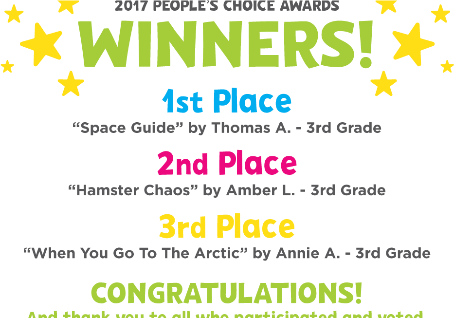Wjct Announces Winners Of Wjct's 2017 Pbs Kids Writers - Graphic Design (1160x652), Png Download