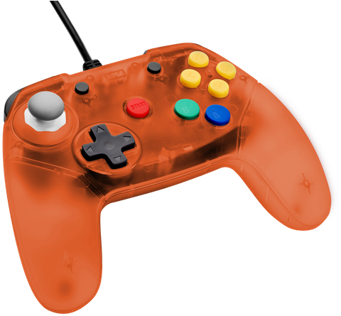 Orange Version - - N64 Controller Retro Fighters (680x472), Png Download