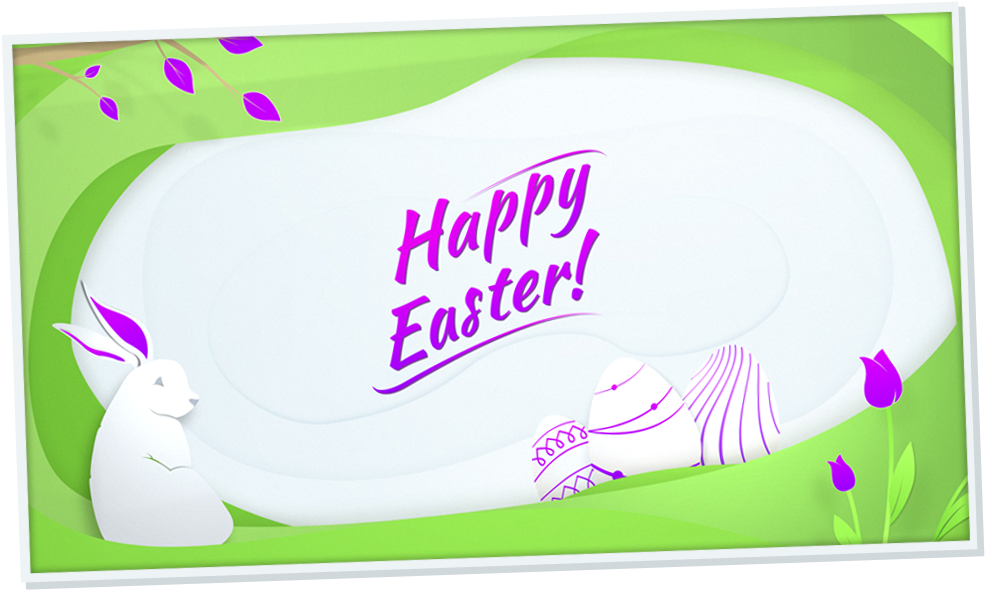 Easter Animated Wish Card Logo Reveal After Effects - Illustration (1146x684), Png Download