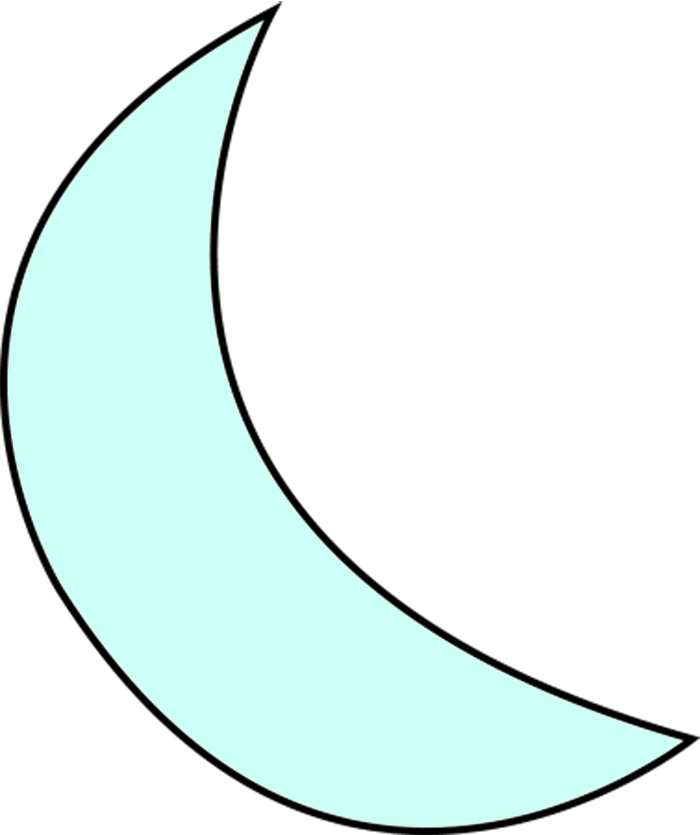 Luna - Crescent (700x835), Png Download