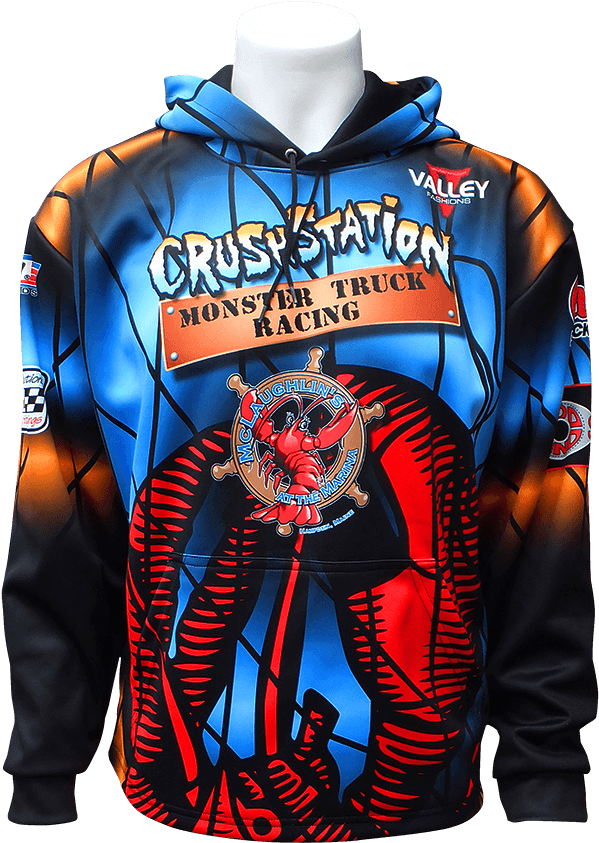 Online Store - Monster Truck Hoodie (960x900), Png Download