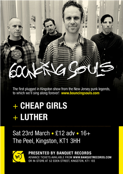 Tbs230313 - Bouncing Souls 2017 (598x598), Png Download