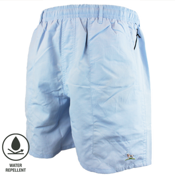 Shearwater Swim Short Light Blue - Pocket (600x600), Png Download